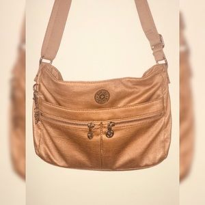 Kipling Angie Metallic Handbag